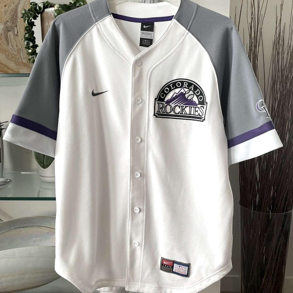 Nike “Colorado Rockies” Official Baseball Shirt Genuine Merchandise. NWOT